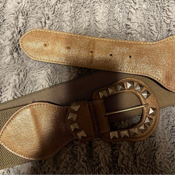 Brown Tan Waist Belt - Picture 2 of 4